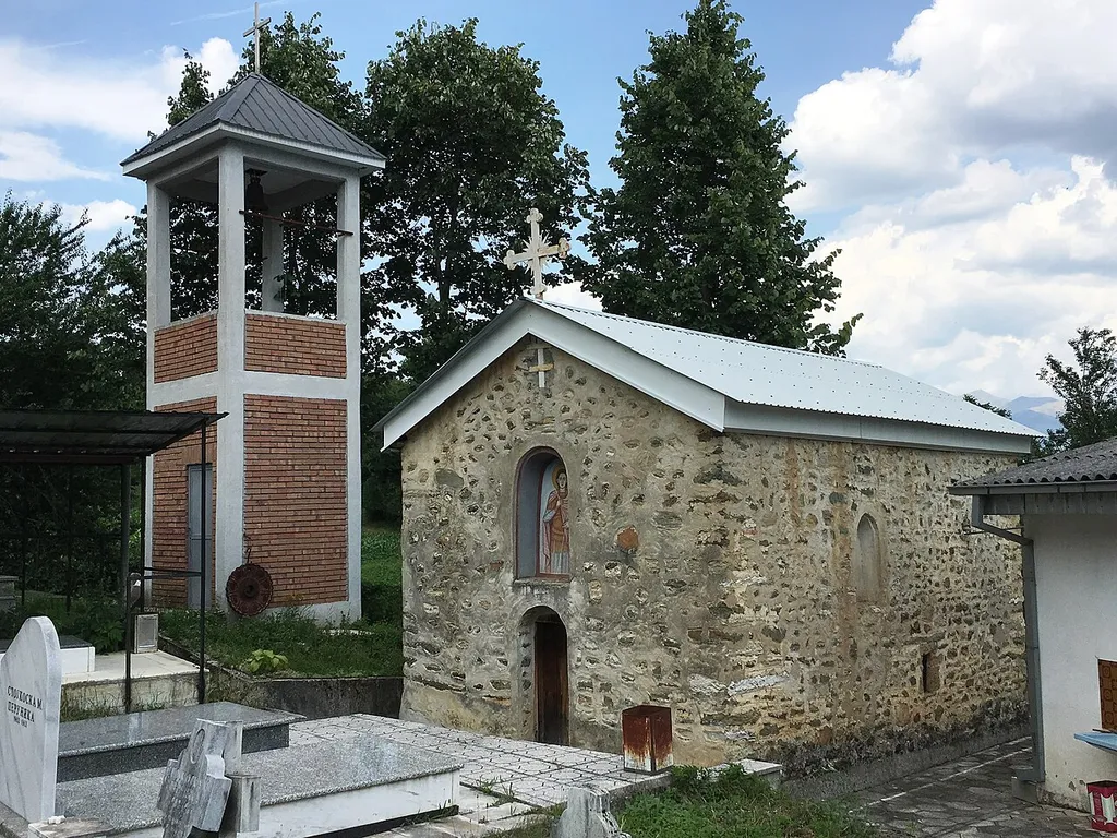 St. Demetrius Church in the village of Trebino