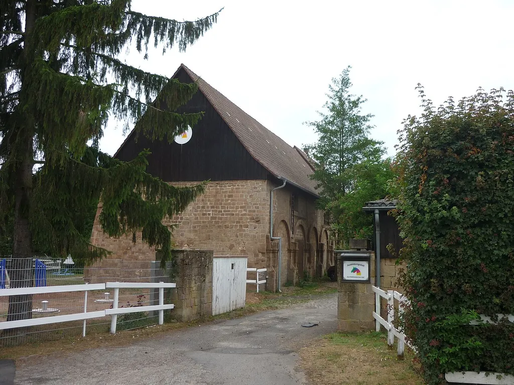 remains of Kloster Rothenkirchen monastery (refectory), Kirchheimbolanden (Germany)