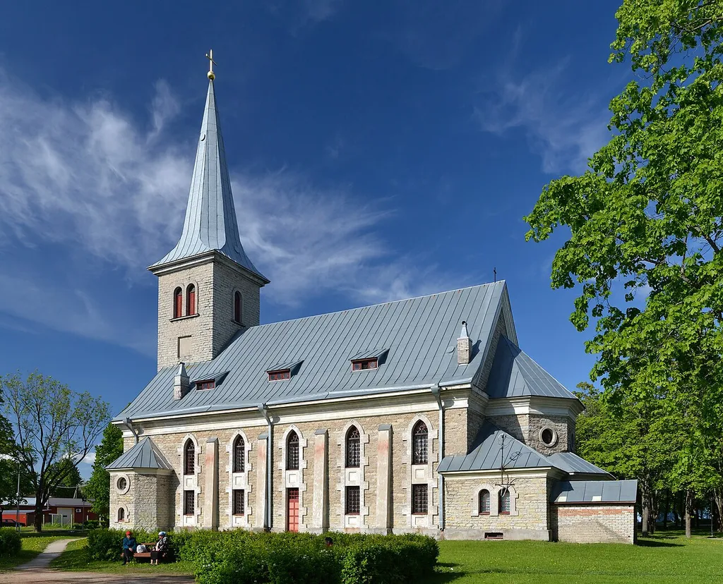 St. Jacob's Church in Tapa, built in 1932.