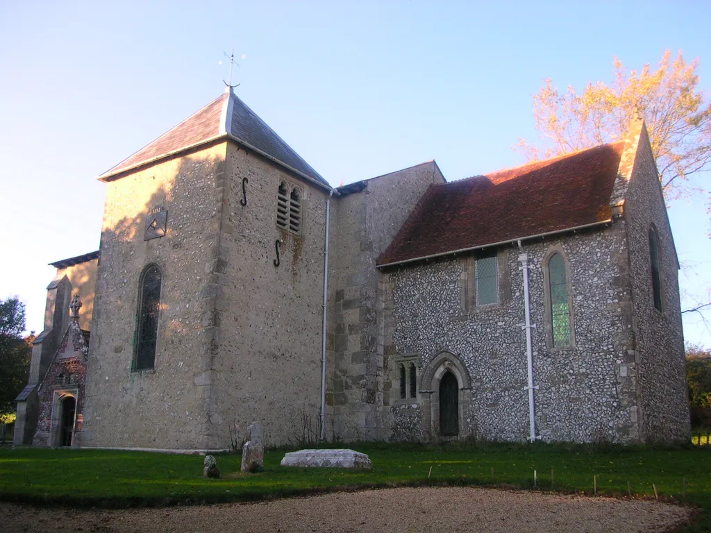 Stoughton Church, West Sussex, England. November 2007.