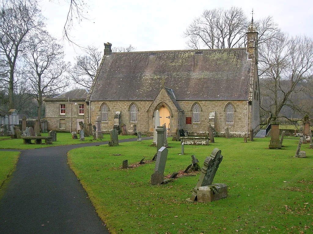 Stair parish Church, East Ayrshire, Scotland.