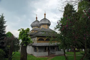 Greek Catholic Holy Trinity church in Nyzhankovychi