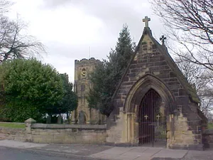 Lych Gate And Flanking Walls Church Of St Mary
