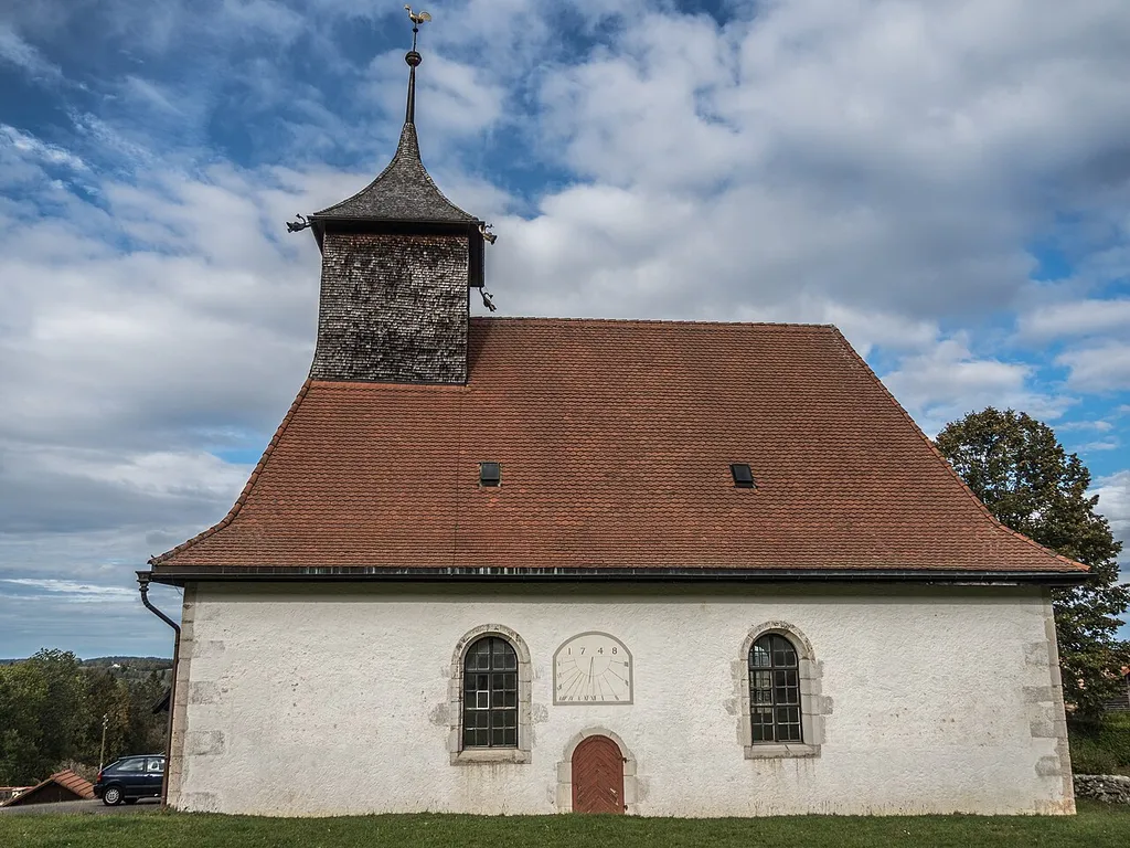 Reformed Church, Les Planchettes, Canton of Neuchâtel, Switzerland