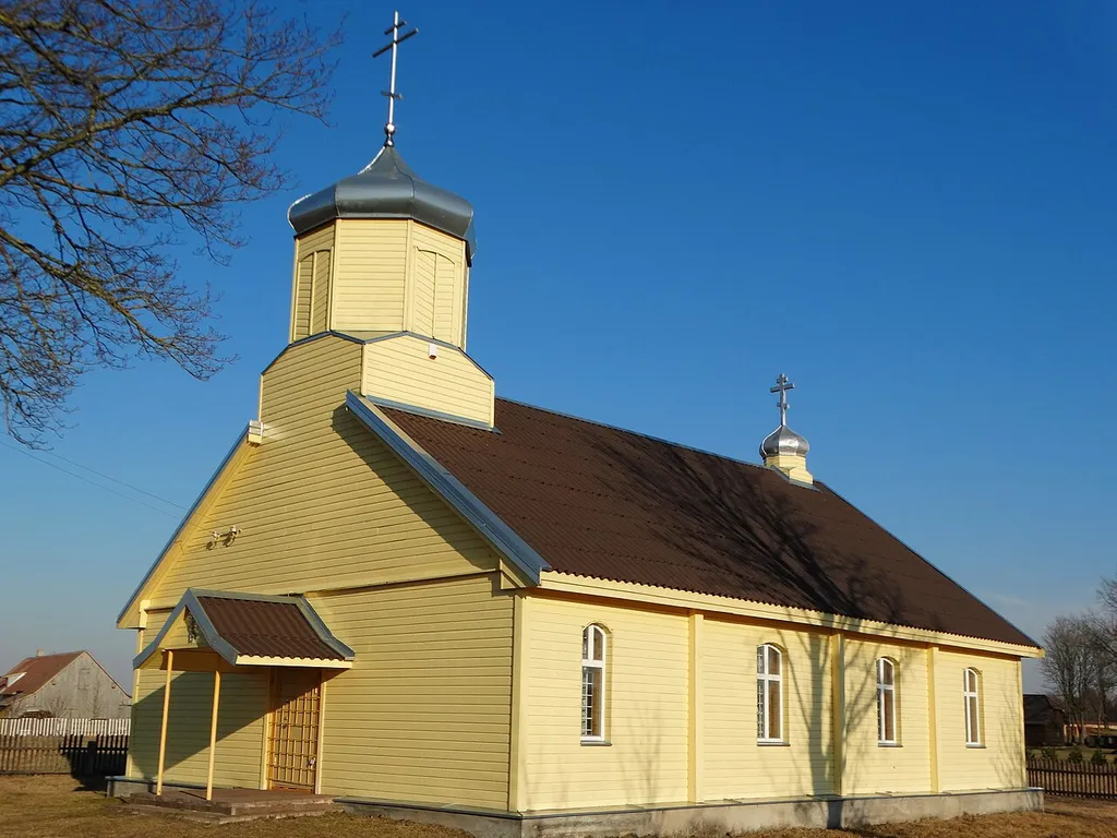 Orthodox Church of Old Believers in Smilgiai, Šiauliai District, Lithuania