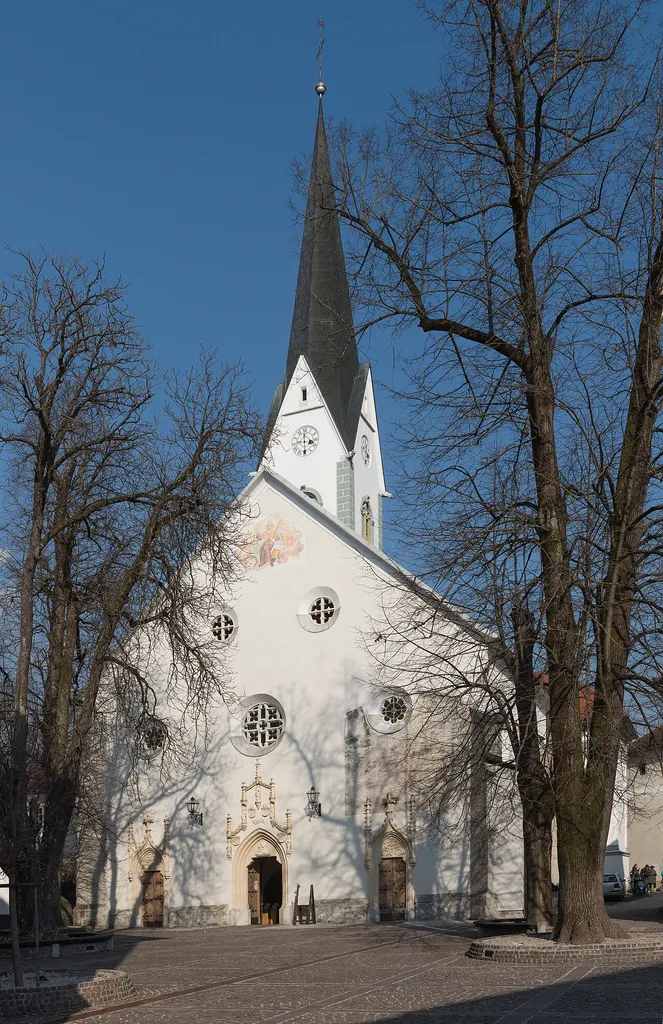 St. Peter's Church, municipality Radovljica, Upper Carniola, Slovenia, EU
