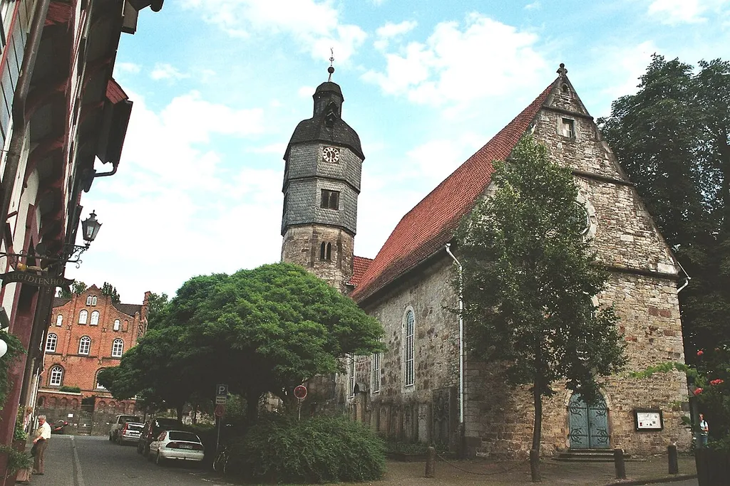 Hann. Münden, the Saint Giles church