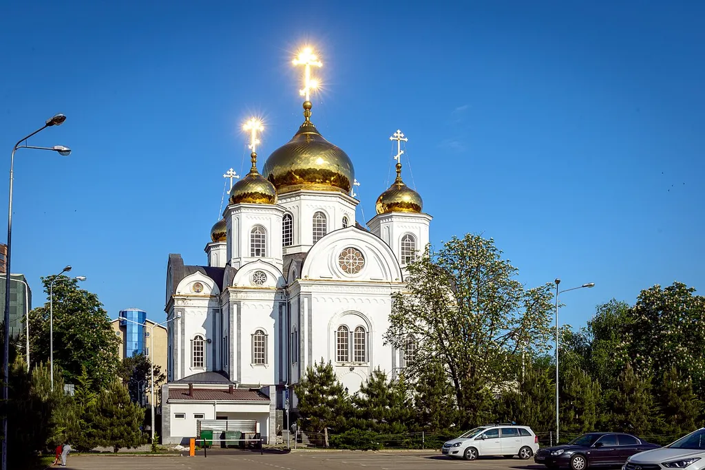 Александро-Невский собор в Краснодаре. 2021 год