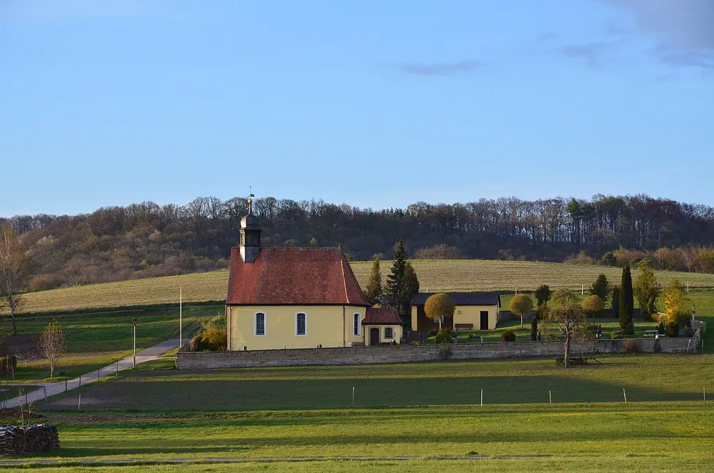evangelische Filialkirche in Ziegenbach, Ortsteil von Markt Bibart