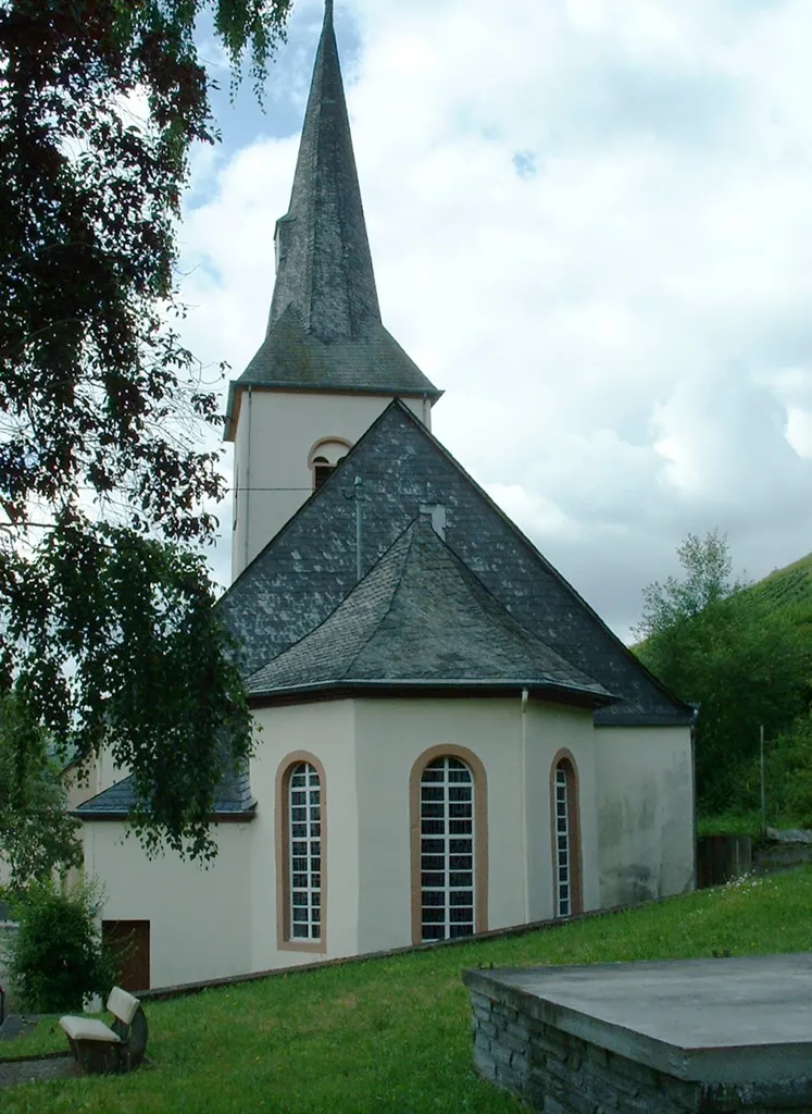Evangelische Kirche Burgen (Hunsrück), Chor von aussen