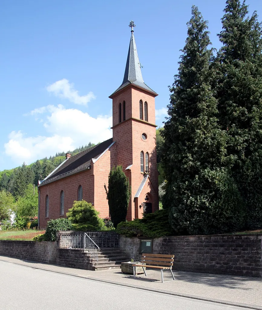 Protestant church in Eußerthal.
