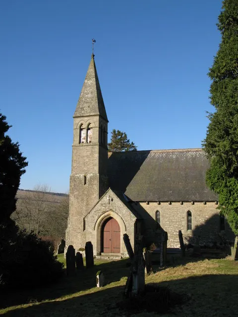 The porch and tower of St. Mark's Church