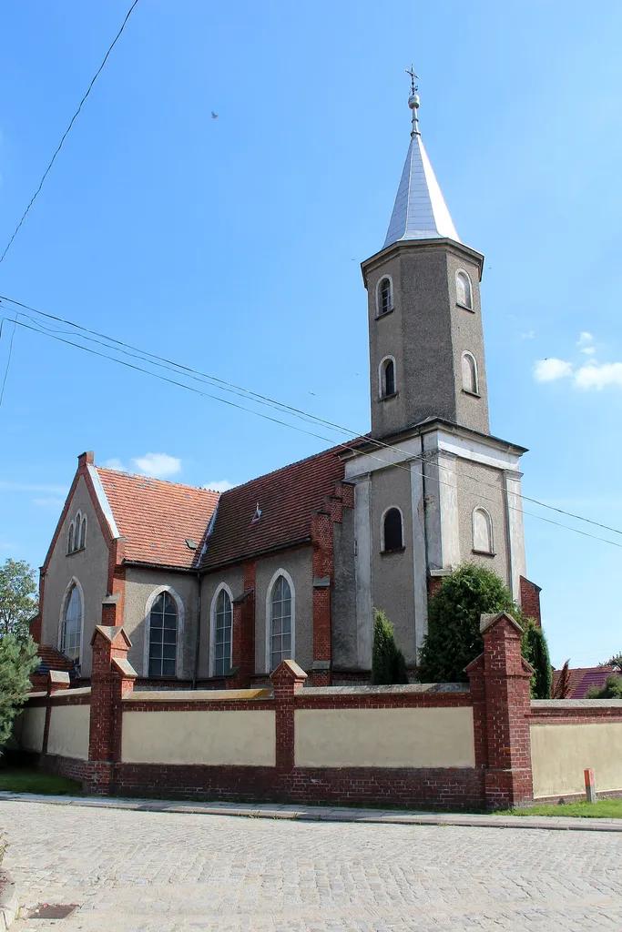 Lubcz - rzymskokatolicki kościół filialny p.w. św. Marcina, 1894.