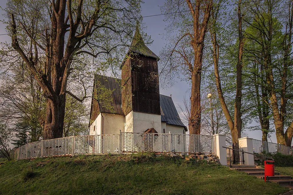 Żelazny Most, kościół fil. p.w. św. Barbary, XVI
