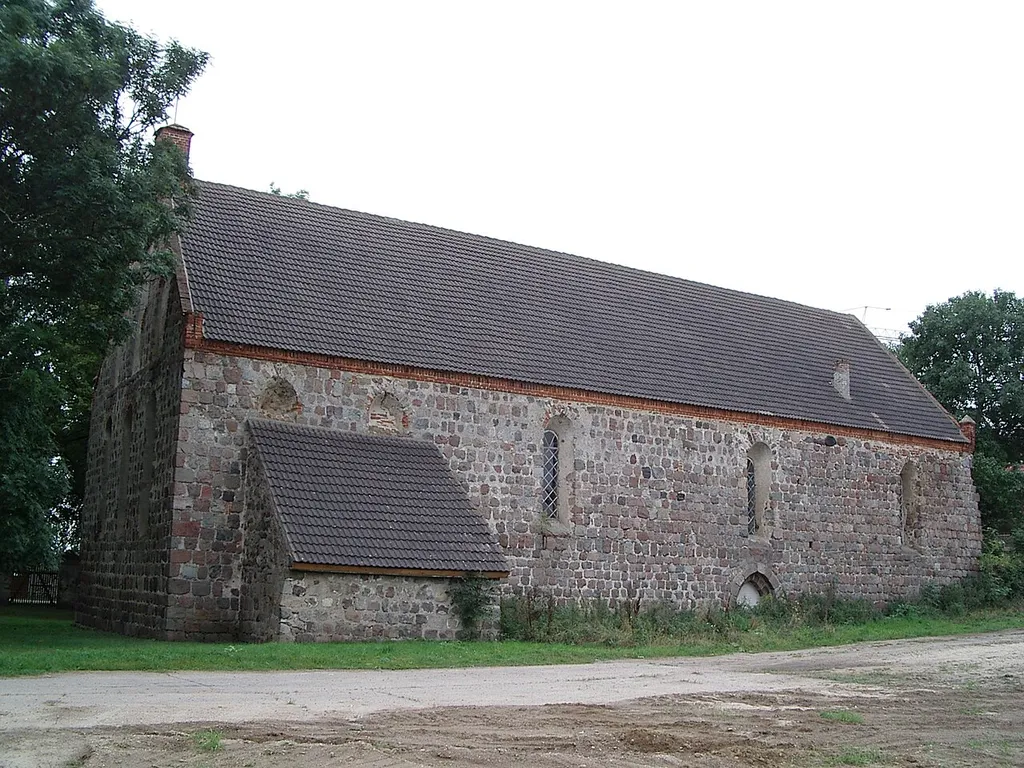 Eickstedt, Ansicht der Kirche von Nordosten