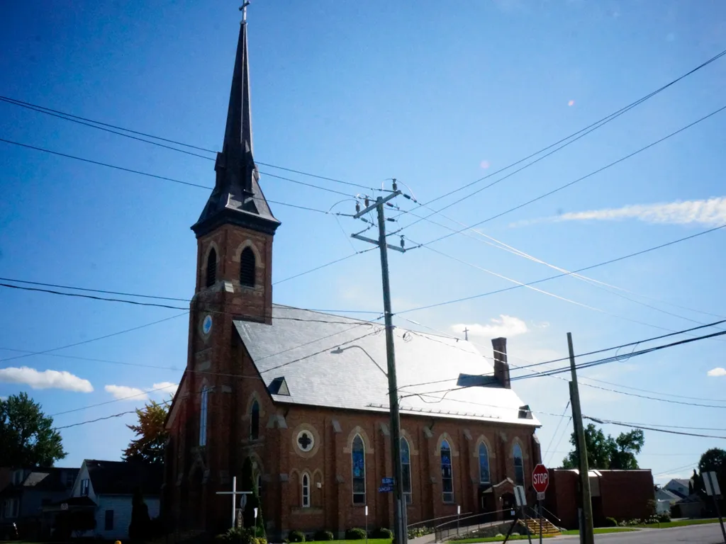 Our Lady Help Of Christians Roman Catholic Church in Wallaceburg, Ontario.