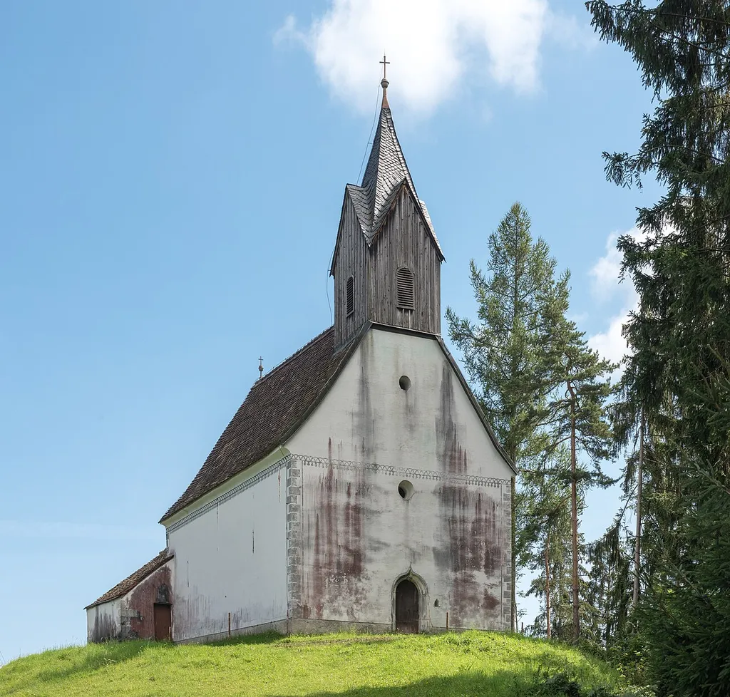 Subsidiary church Saint Cunigunde in Reisberg, municipality Wolfsberg, district Wolfsberg, Carinthia, Austria, EU