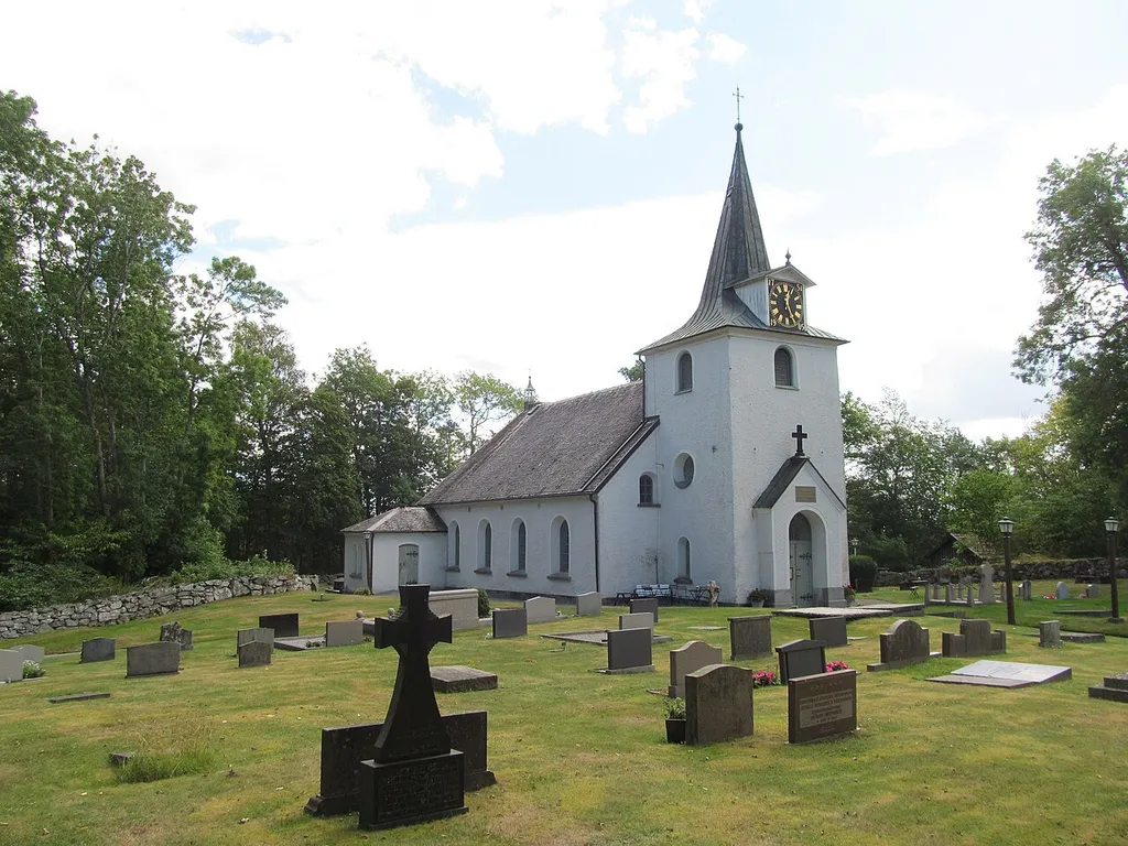 Bäreberg church in Bäreberg Parish, Essunga Municipality, Viste hundred, the Diocese of Skara, Västergötland, Västra Götaland County, Sweden.