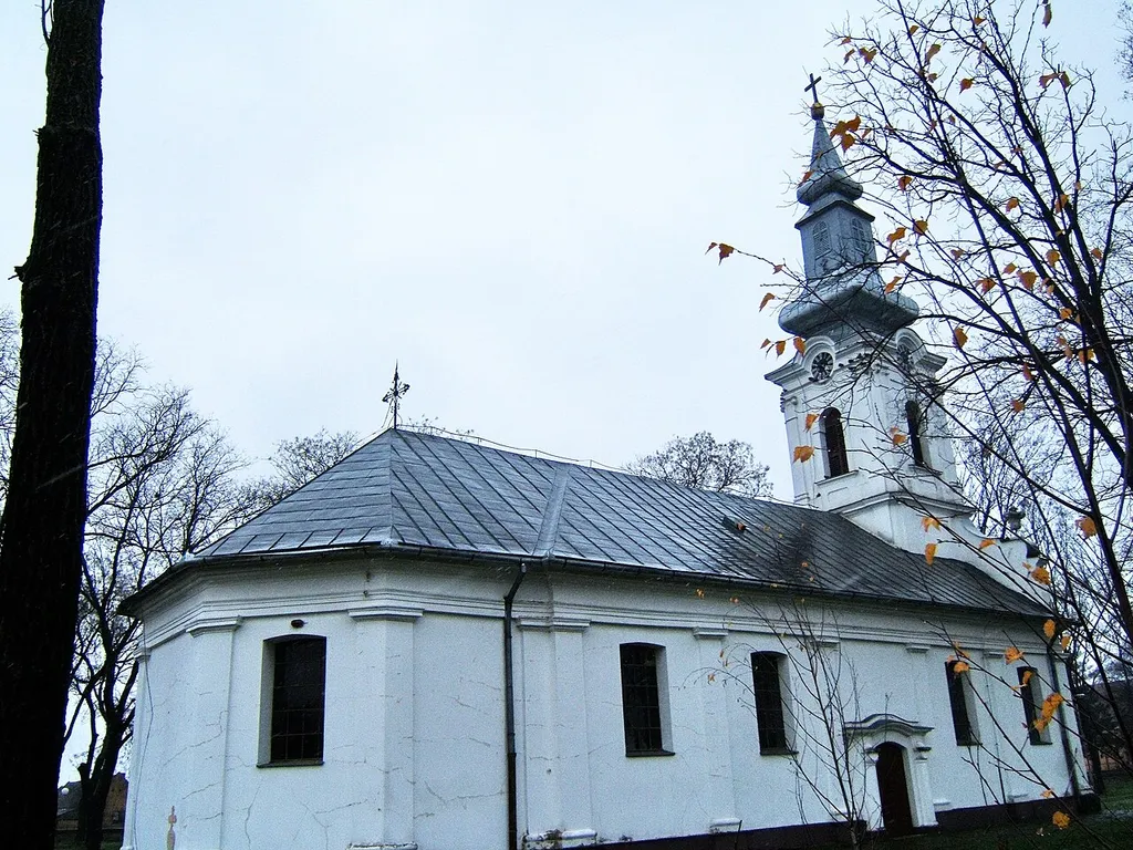 Serbian Orthodox church in Botoš - northern facade