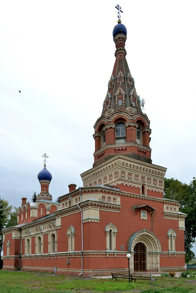 Дмитрівська церква (мур.) (1905 рік) - вигляд з північного сходу - Журавники Горохівський район Волинська область Україна