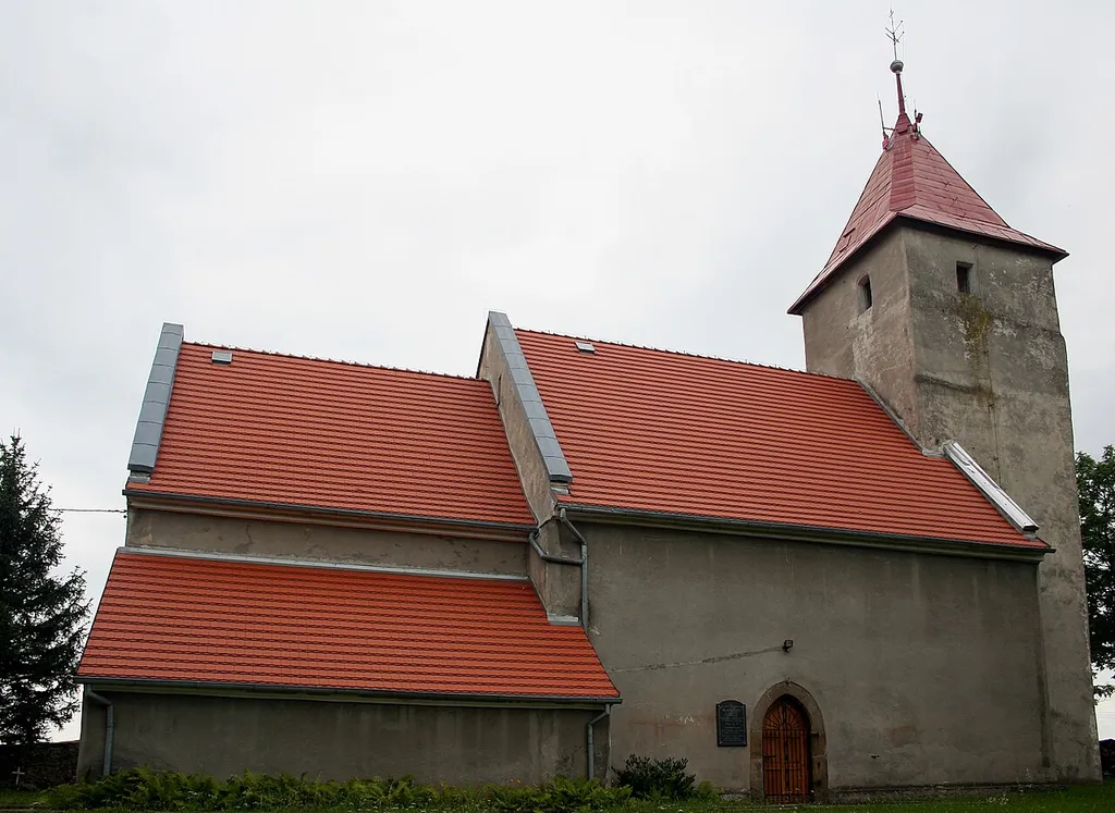 Kościół św. Barbary w Wolbromku, powiat jaworski