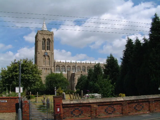 Gedney Church. St Mary Magdalene Church at Gedney. The Cathedral of the Fens