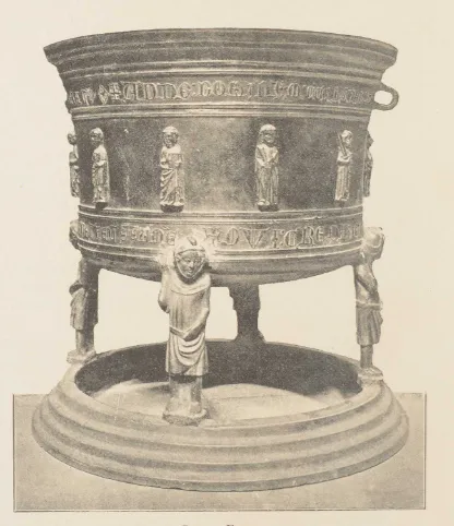 Baptismal font of St. Bartholomäus (Wittenburg)