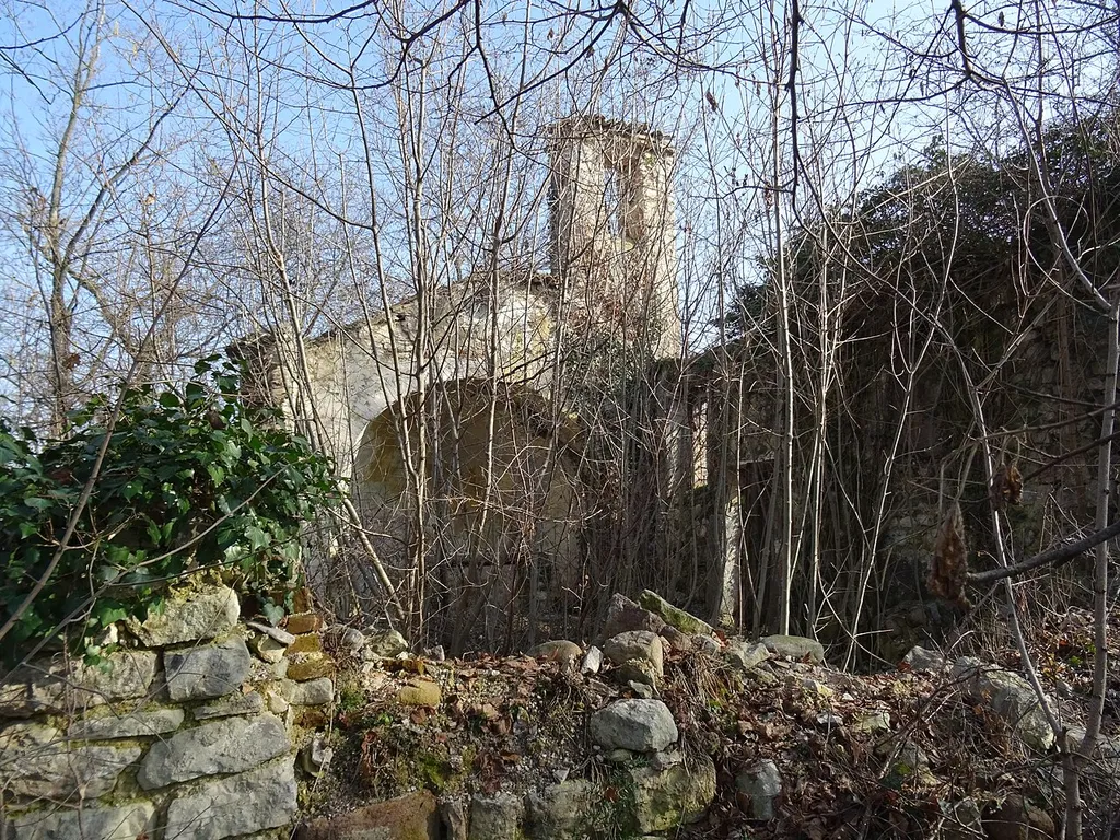 Costermano sul Garda (Veneto, Italy), ruins of San Zeno in Bordione church
