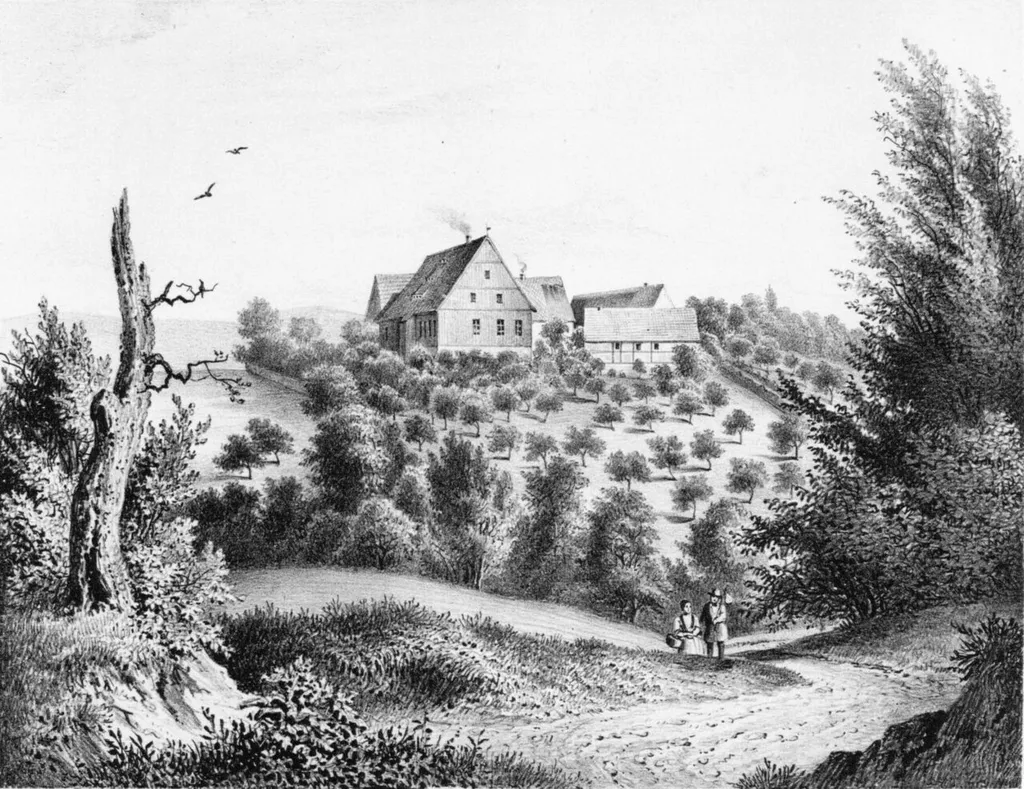 manor de:Edelhof Alberoda in its estate of 1859