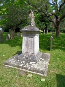 Gravestone To Robert Bushby In Parish Churchyard To The North Of The Church