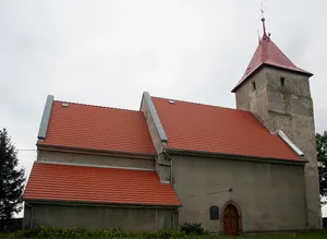 Saint Barbara church in Wolbromek