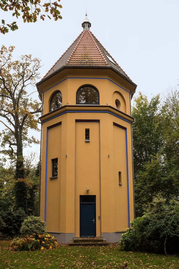 Putbus, Circus 12b, water tower (cultural heritage monument)