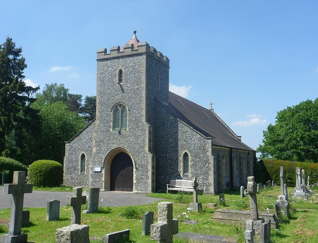 Church of Our Lady of Sorrows, Lower Road, Effingham, Borough of Guildford, Surrey, England.