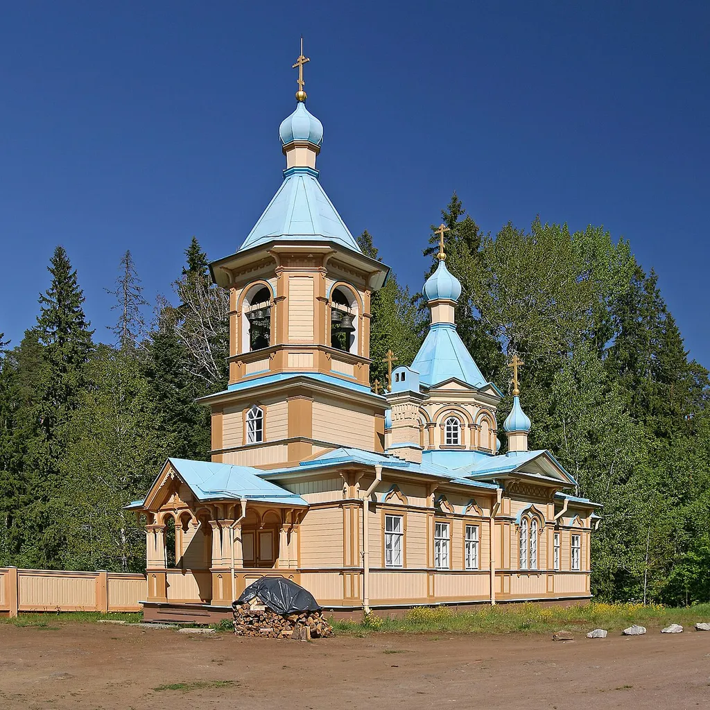 Church of the Dormition of the Theotokos, 1911, Gephsimanskiy skete, Valaam Island