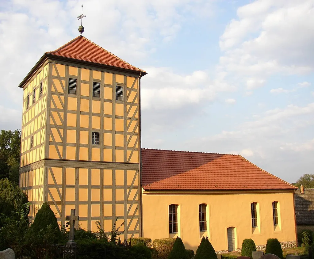 Church in Wandlitz-Prenden in Brandenburg, Germany
