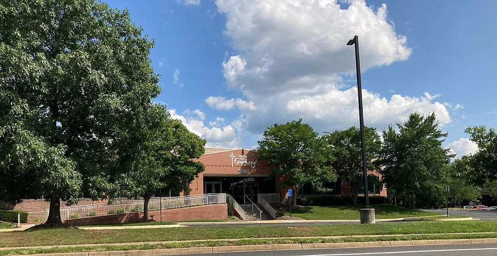The Church of the Epiphany (ACNA) in Chantilly, Virginia. A member of the Diocese of the Mid-Atlantic in the Anglican Church in North America, Epiphany separated from the Episcopal Church of the Epiphany in Herndon, Virginia, during the Anglican realignment.