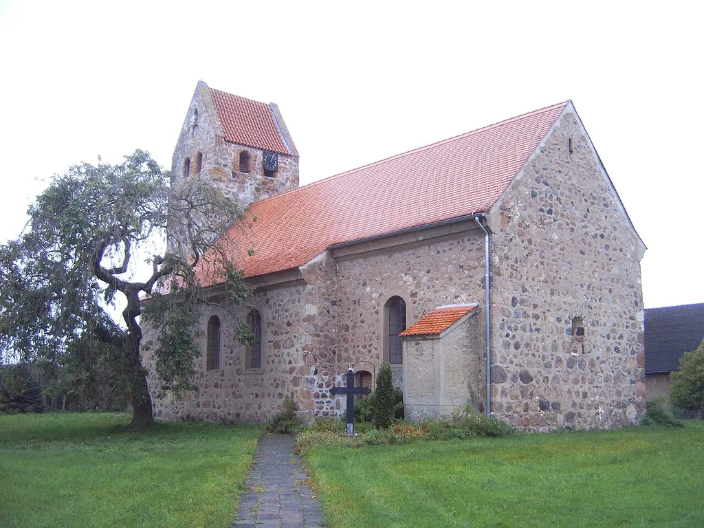 Dorfkirche Schwiesau, Altmark, Sachsen-Anhalt, Deutschland