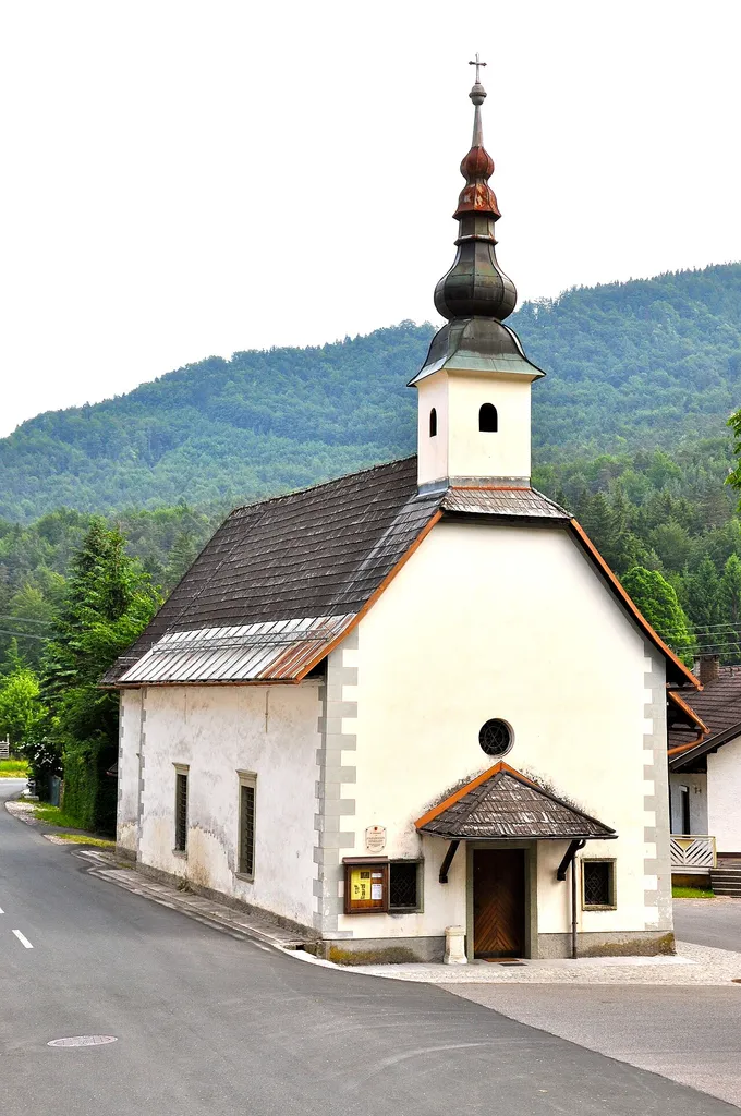 Parish church Holy Trinity in Unterloibl, municipality Ferlach, district Klagenfurt Land, Carinthia, Austria, EU