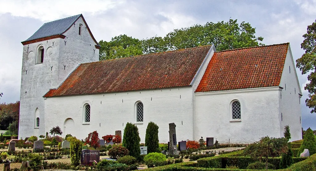 Hjermind kirke (Viborg) fra sydøst