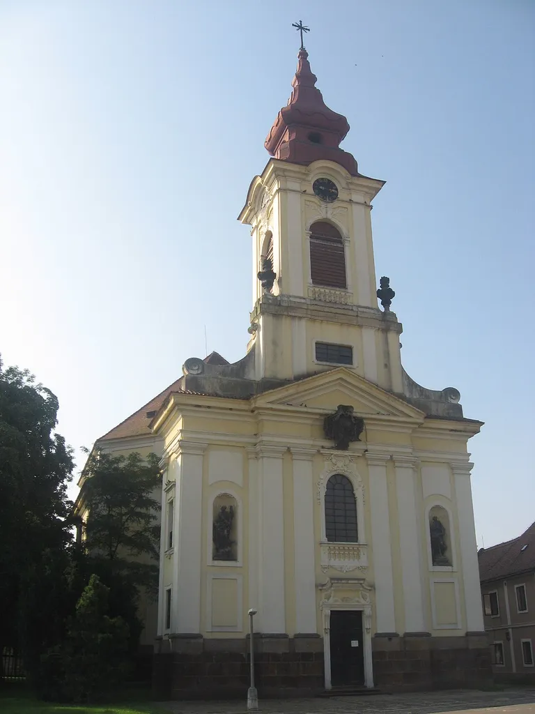 Church of the Assumption in Postoloprty, Louny District, Czech Republic