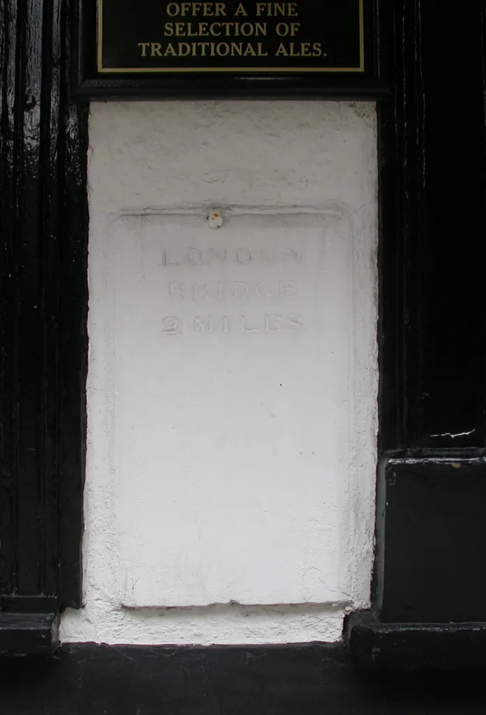 Old Milestone by Rotherhithe Street, Rotherhithe