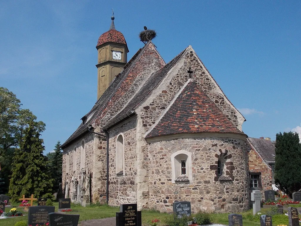 Klitzschen church (Mockrehna, Nordsachsen district, Saxony)