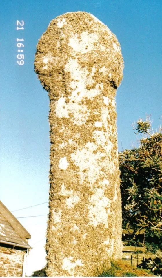 Old Wayside Cross - moved to Trevalga churchyard