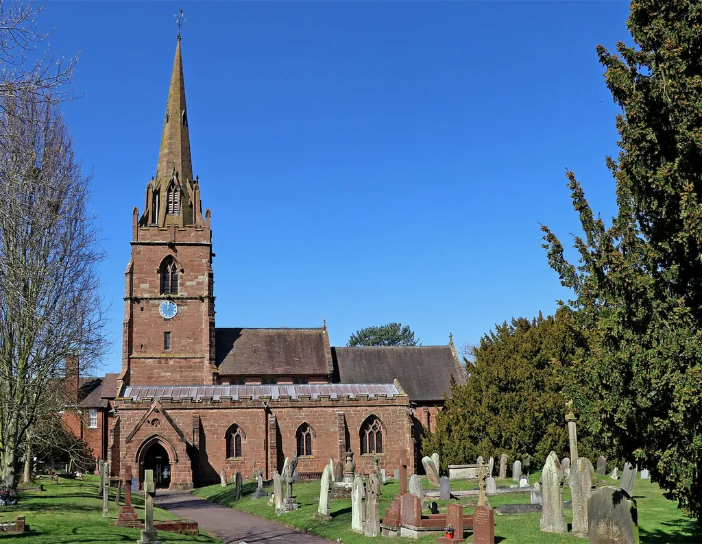 Photograph of St Chad's Church, Pattingham, Staffordshire, England