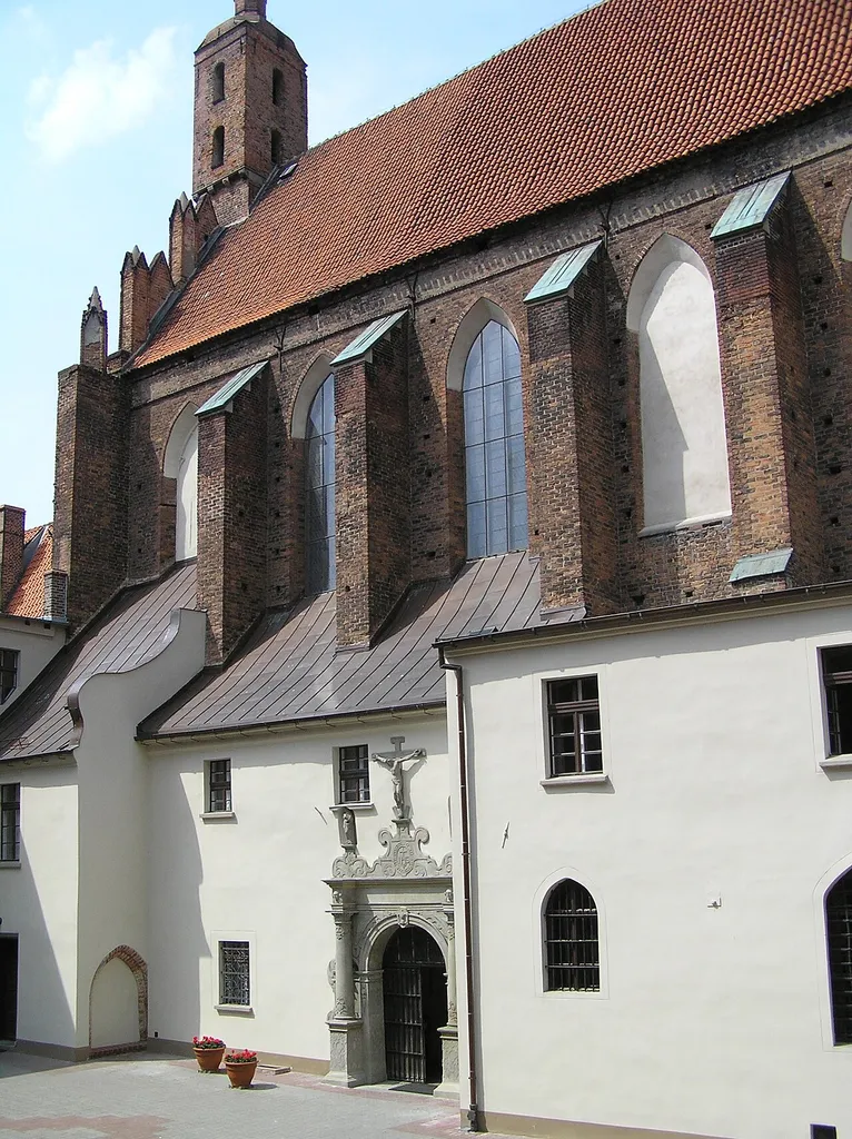 Chełmno, Church of SS. Johns, by 1429 Cistersian nun's, by 1821 Benedictine nun's, nowadays Sisters' of Charity, view from south