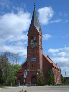 Virgin Mary Queen of Poland church in Nowy Barkoczyn