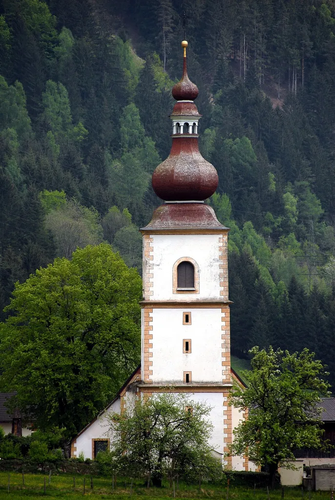 Catholic parish church Saint Nicholas in Afritz, municipality Afritz, district Villach Land, Carinthia, Austria, EU