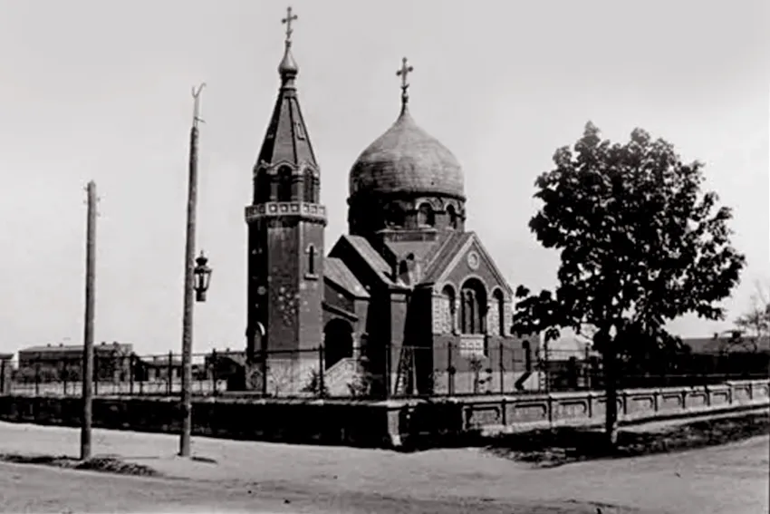 Orthodox church of St. Nicholas in Radomsko. 1914.
