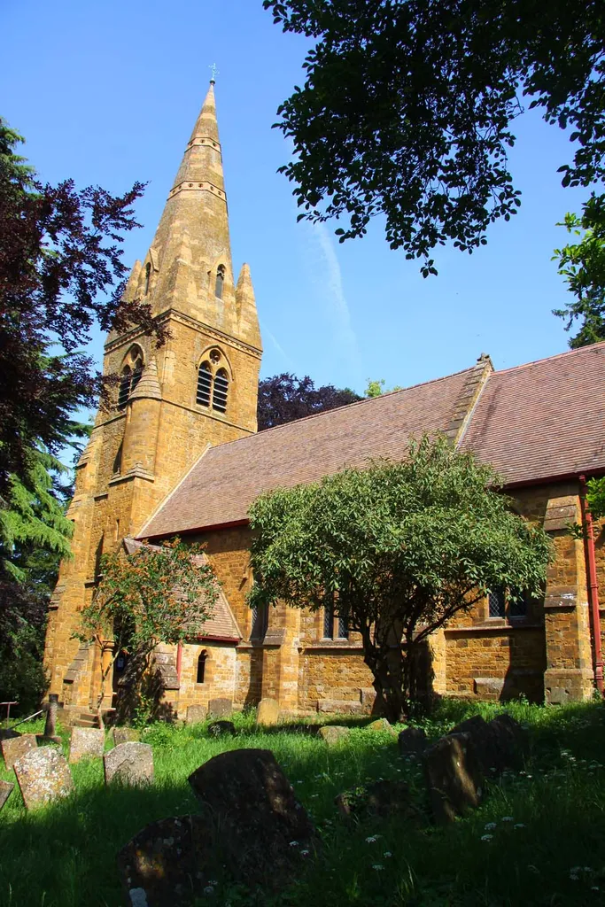 St John the Baptist church in Avon Dassett, near to Avon Dassett, Warwickshire, Great Britain.
