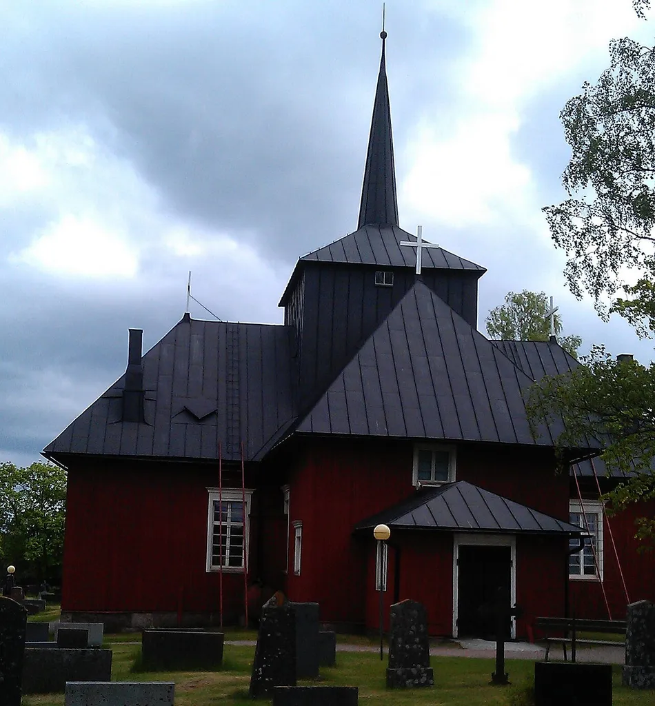 Hitis Church in Kimitoön, Finland.